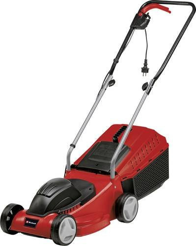 Einhell Elektro-Rasenmäher GC-EM 1032 in Rot mit 32 cm Schnittbreite und 30 l Grasfangbox - Bild 1