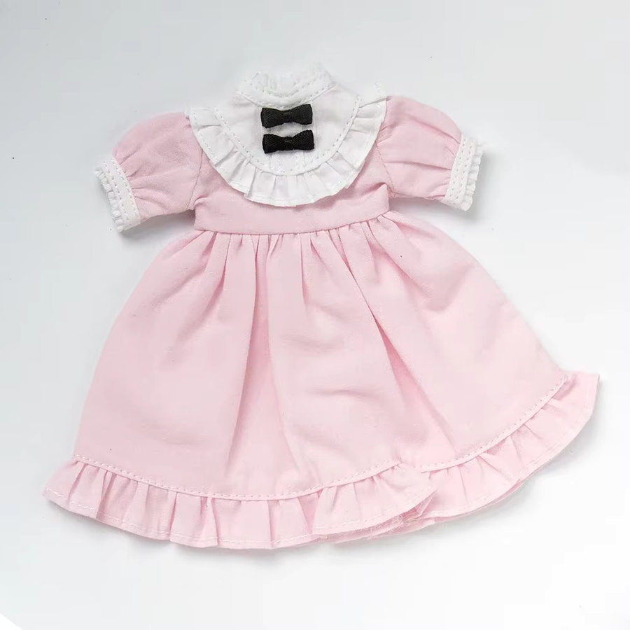 XiDonDon Kleidung Vintage Schleife Rock Kurzarm Kleid, Puppenzubehör - Bild 2