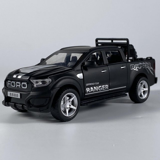 Linyi toy car Ford Raptor F350 Pickup LKW, Druckgussmodell, 1:32, mit Ton & Licht, ab 14 Jahren - Bild 1