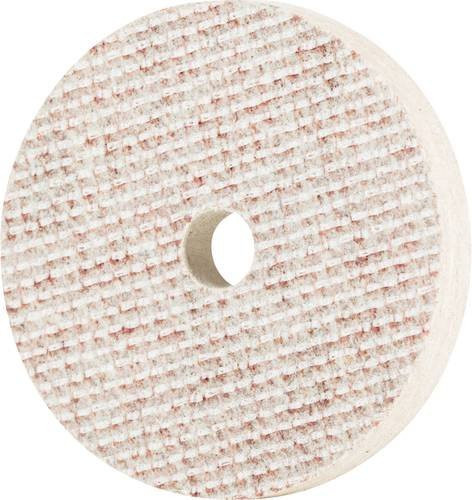 PFERD Poliflex Schleifscheibe SC Weiß Körnung 120 Durchmesser 40 mm Bohrung 6 mm 10 Stück - Bild 1