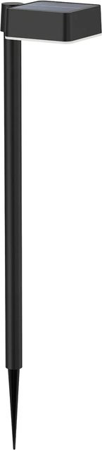 Philips Vynce Solar LED Gartenleuchte eckig mit Erdspiess Schwarz Warmweiß 1,5 W - Bild 1