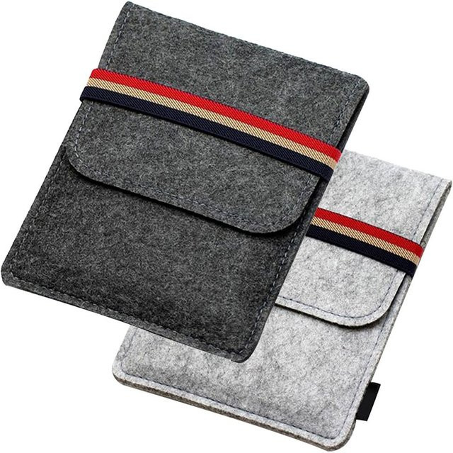Stoßfeste Schutzhülle für Amazon Kindle Paperwhite 11. Generation, Oase 3 E-Reader-Tasche, Grau - Bild 1