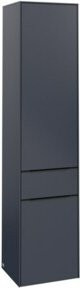 Villeroy & Boch Hochschrank Subway 3.0 in Blau mit Glasfront und Regalböden, B/T/H: 40 x 36,2 x 171 cm - Bild 1