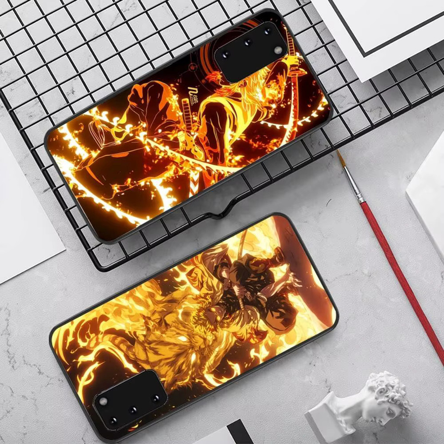 Anime Kyojuro Rengoku Handyhülle für Samsung Galaxy S24 FE S25 Ultra S23 S22 S21 S20 Plus Lite 5G in Multicolour - Bild 2