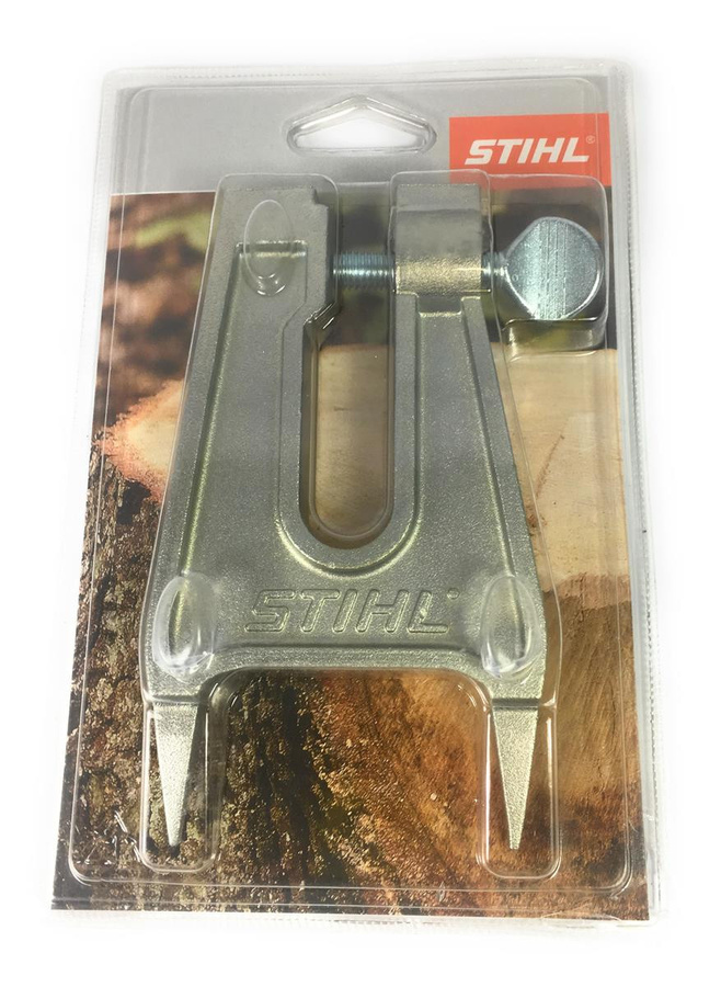 Stihl Feilbock L 700 Schärfbock Schwerthalter in Silber - Bild 1