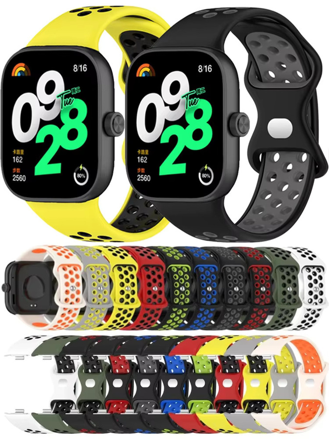 Xiaomi Uhrenarmband Silikon, Redmi Uhr 4 5, Xiaomi Band 8 9 Pro, Unisex - Bild 5