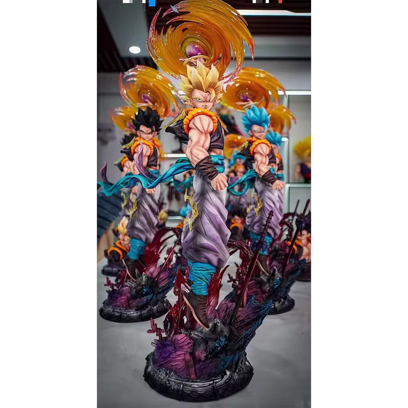 JT Studio Yun Qi Gogeta Animationsfigur Dragon Ball Handgefertigtes Modell Sammlerstück Höhe: 45 cm - Bild 2