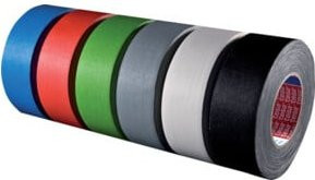 tesa Gewebeband 4671 Cloth Duct in Mattschwarz, Breite: 50 mm, Länge: 50 m - Bild 1