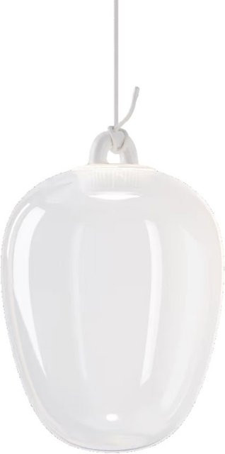 Lodes Oblò Medium LED-Pendelleuchte aus transparentem Glas mit warmweißem Licht (2700K) - Bild 1