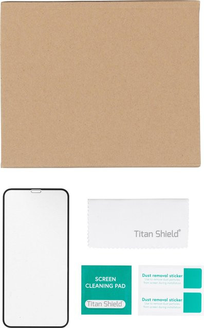 eSTUFF Display- und Rückseitenschutz für iPhone 12 und iPhone 12 Pro, Klare Bildschirmschutzfolie, 25 Stück, Transparent - Bild 1
