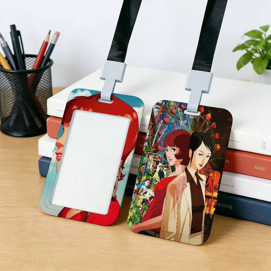 Anime P-Paprika Kartenhalter und Mitarbeiterkartenhülle mit Schlüsselband in Multicolour - Bild 2