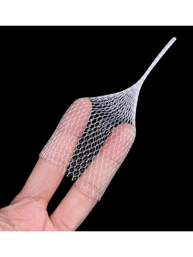 50 Stück Stickgarn-Netze in Weiß zur Vermeidung von Abwicklungen für Nähzubehör, Durchmesser: 12 cm - Bild 5