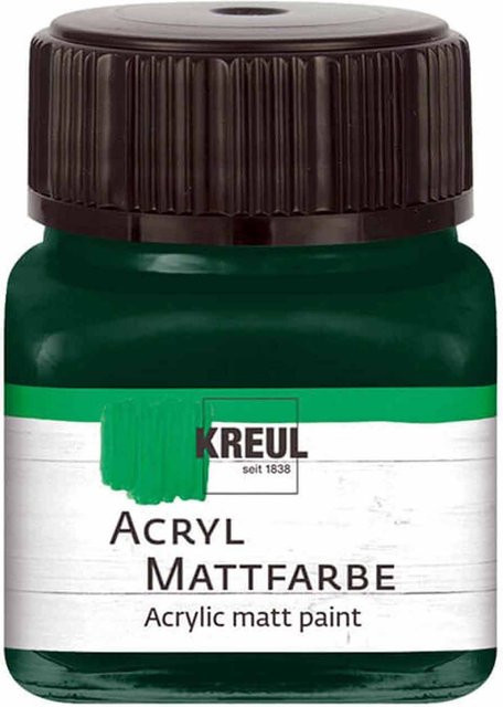 KREUL Acryl Mattfarbe Tannengrün 20 ml - Bild 1
