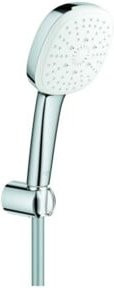 Grohe Wandhalterset Tempesta Cube 110 mit 3 Strahlarten in Chrom - Bild 1