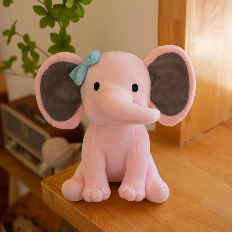 Linyi toy Elefant Stofftier grau - Bild 2