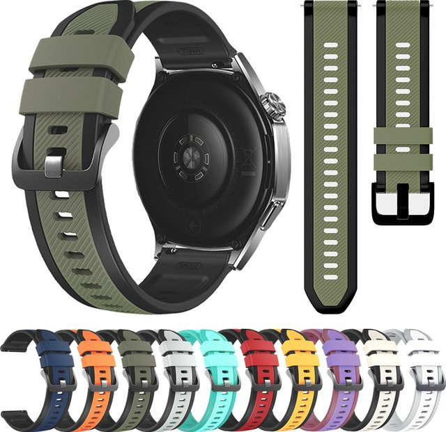 Amazfit Uhrenarmband Silikon, 22 mm - Bild 1