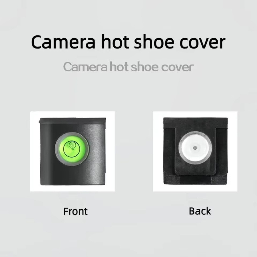 SONOVEL Universal Wasserwaage Kamera Blitzschuh Schutzhülle in Schwarz für Canon Nikon Olympus und Pentax DSLR SLR Kameras - Bild 5