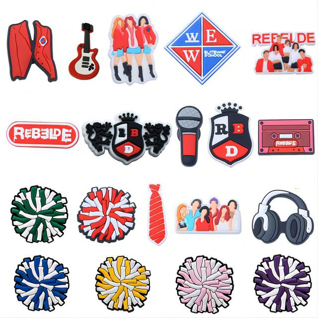 Lanxi League Schuh Charms, Kinder, 19 Teile/Satz - Bild 1