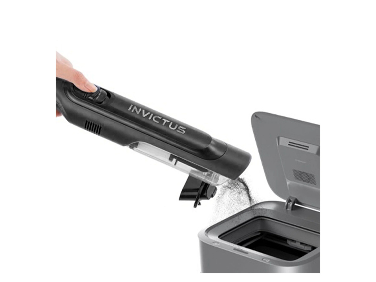 INVICTUS ONE PRIMUS Akku-Staubsauger Set, 8-teilig, Schwarz mit HEPA-Filter und Ladestation - Bild 2