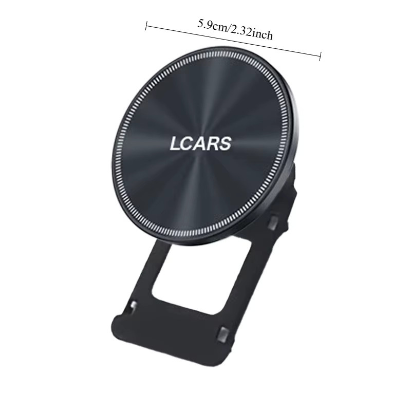 Lcars Magnetische Auto-Handyhalterung für Lüftungsschlitze in Schwarz, passend für Volkswagen Tiguan L 2017-2021 - Bild 4
