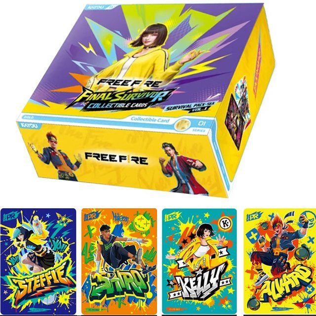 KAYOU Free Fire Final Survivor Sammelkarten, Box-Set - Bild 1