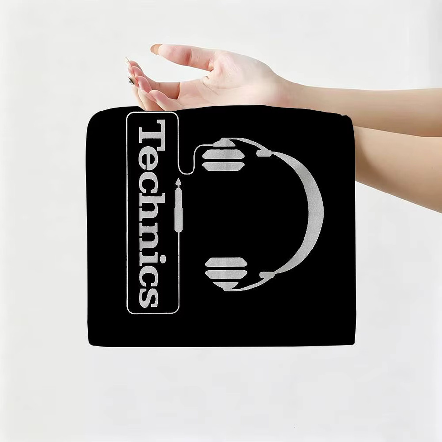 T-Technics Haushaltshandtuch aus Polyester-Baumwolle in Schwarz für Badezimmer und Schlafzimmer - Bild 4