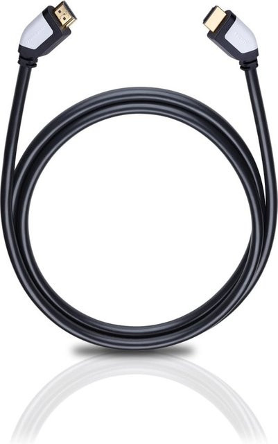 Oehlbach Shape Magic High-Speed-HDMI-Kabel mit Ethernet in Schwarz, Länge: 1,7 m - Bild 1