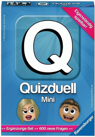 Ravensburger Quizduell Mini, Quizspiel, Erweiterung, Bunt / Mehrfarbig