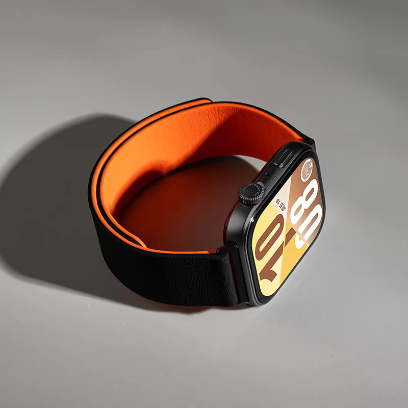 Silikon-Magnetschlaufe für Huawei Watch Fit 4 Pro, Schwarz - Bild 1
