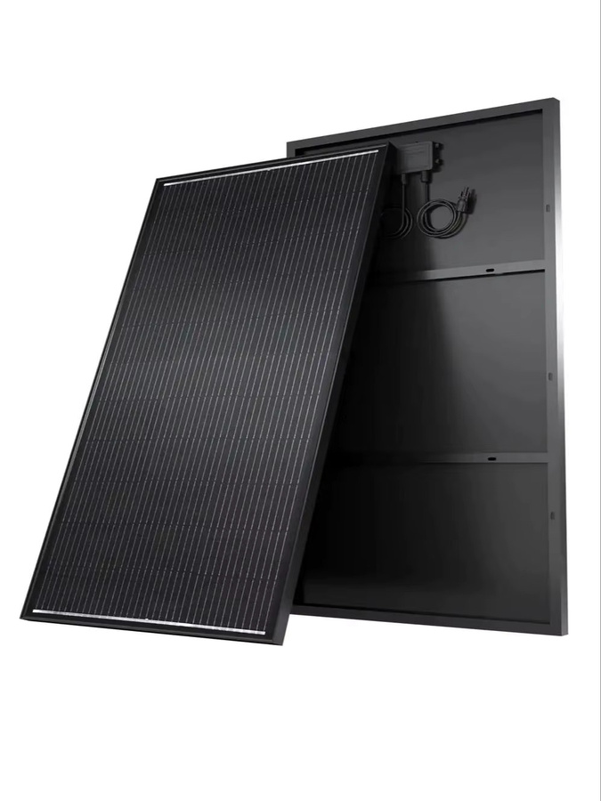 BOGUANG 150W Solarpanel Leichtgewicht-Modul in Schwarz mit 19,8V für 12V Batterieladung, Camping und Heimbeleuchtung - Bild 5