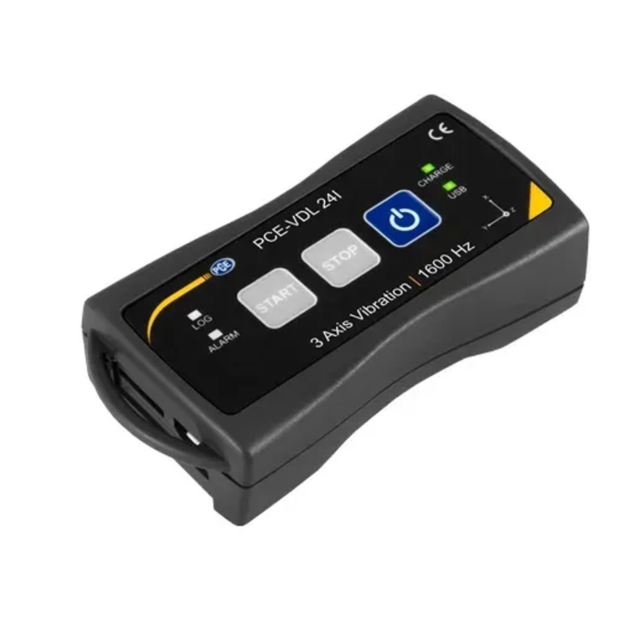 PCE Instruments 3-Achsen-Schock-Datenlogger PCE-VDL 24I in Schwarz - Bild 2