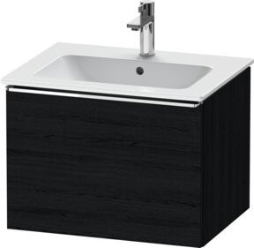 Duravit Waschtischunterschrank D-Neo wandhängend in Eiche Schwarz B: 61,0 cm, T: 46,2 cm, H: 44,0 cm - Bild 1
