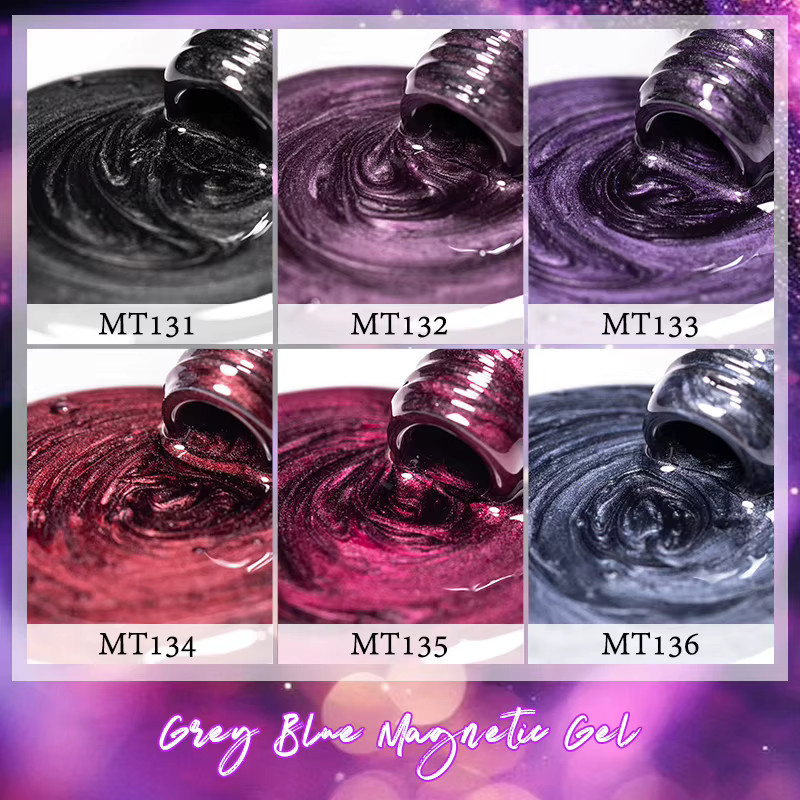 Mtssii Magnetischer Cat Eye Gel Nagellack, Schimmernd, 7 ml - Bild 4