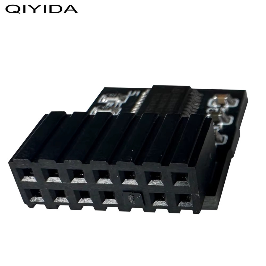 QIYIDA TPM 2.0 Modul für MSI 14-Pin LPC Anschluss, Sicherheit Modul Karte in Schwarz - Bild 3
