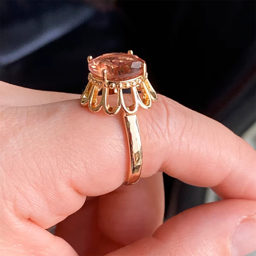 BOCARMAN Ring Kupfer, Sultanit, Damen, Vintage - Bild 4