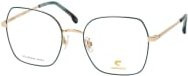Carrera 3035 PEF Korrektionsbrille, Vollrand, quadratisch, Metall, grün, gold, Damen - Bild 1