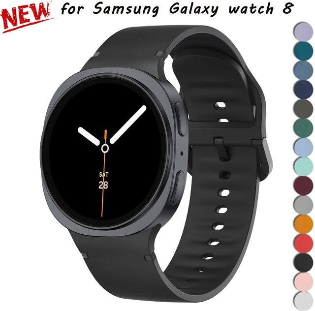 OAKCHARM Uhrenarmband Silikon, Samsung Galaxy Watch 8, Unisex - Bild 1