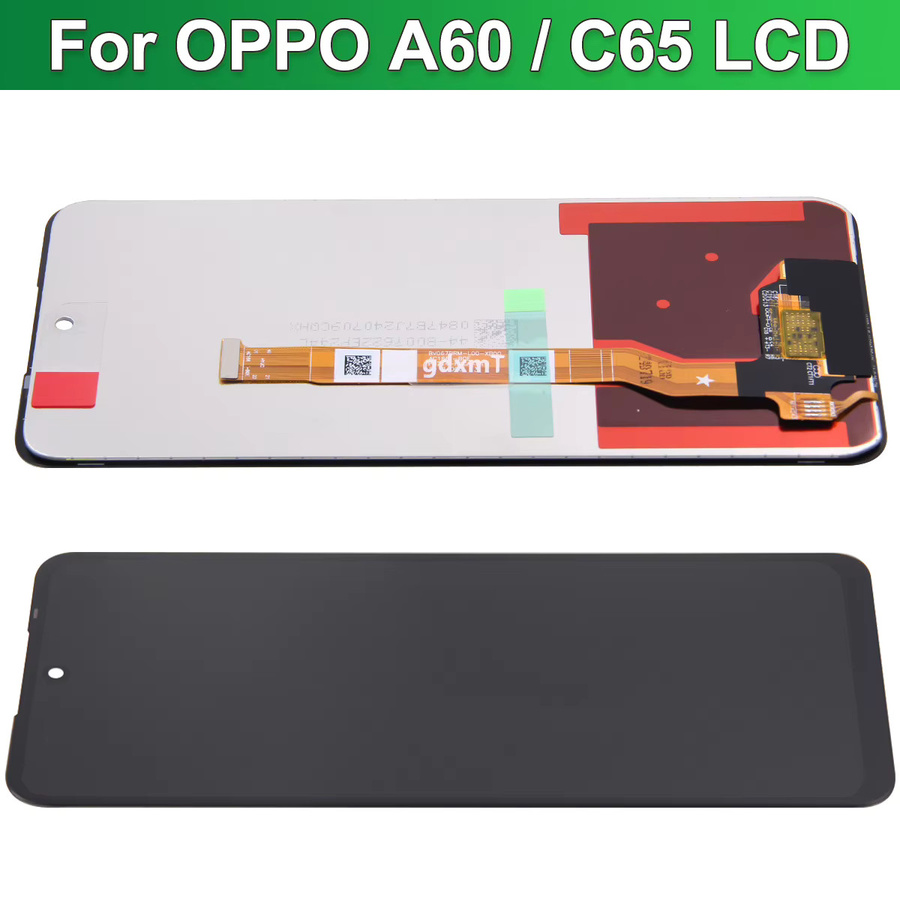 LCD Display Touchscreen Digitizer Montage für OPPO Realme C65 4G 5G RMX3910 und Oppo A60 CPH2631 in Schwarz - Bild 2