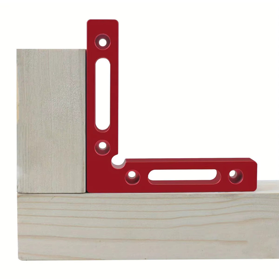 GDART 90-Grad-Positionierungsquadrat Klemmwerkzeug für Holzbearbeitung und Aluminium, B/B: 11,9 x 11,9 cm - Bild 2