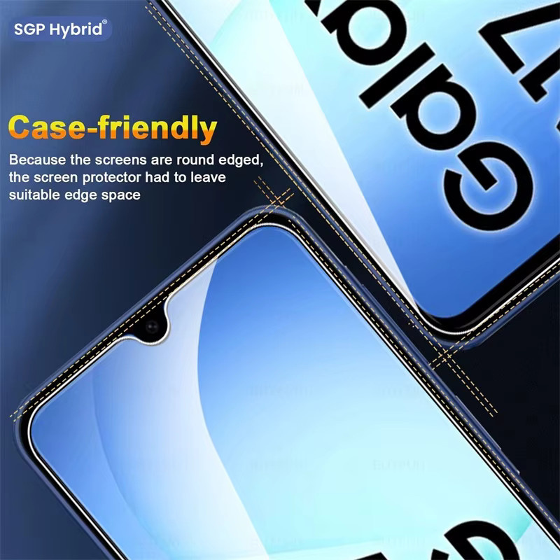 8in1 Displayschutzfolie aus gehärtetem 9H Glas mit Kameralinsenschutz für Samsung Galaxy A17 5G 4G A16 A26, transparent - Bild 3