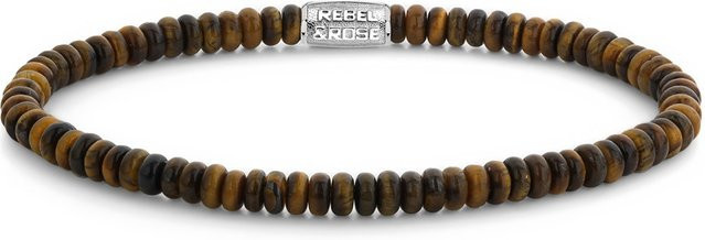 Rebel & Rose Armband Tiger Lily Round Slices, Edelstahl, Damen - Bild 1