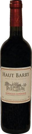 Haut Barry Bordeaux Supérieur, trocken, Rotwein, 2024, 0,75 l