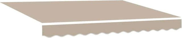 vidaXL Markisenersatzstoff aus Polyester in Beige, B x H: 300 x 250 cm - Bild 1
