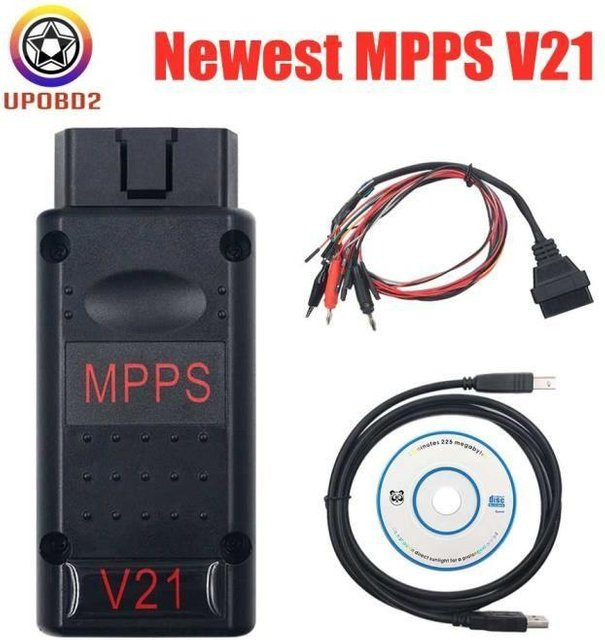 Techtrusty MPPS V21 TRICORE Multiboot Diagnosewerkzeug für EDC Flash-Eeprom in Schwarz - Bild 1