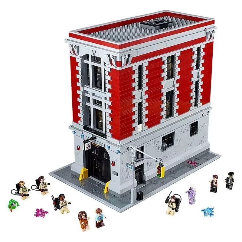 Potdemiel Ghostbusters Feuerwehrhaus Hauptquartier, Bausteine Set, 4634 Teile, ab 14 Jahren - Bild 2