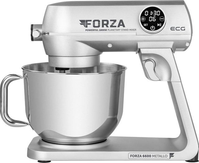 ECG Küchenmaschine FORZA 6600 in Silber - Bild 1