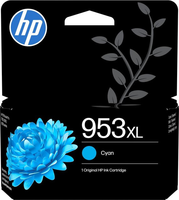 HP Original 953XL Tintenpatrone Cyan mit hoher Reichweite - Bild 1