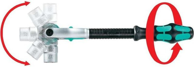 Wera Zyklop Speed-Knarre 8000 C mit 1/2 Zoll Antrieb - Bild 2