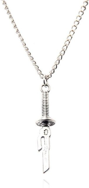 CedarDew Halskette mit Anhänger, Jujutsu Kaisen Yuji Itadori, Weiß, Metall, Unisex - Bild 1