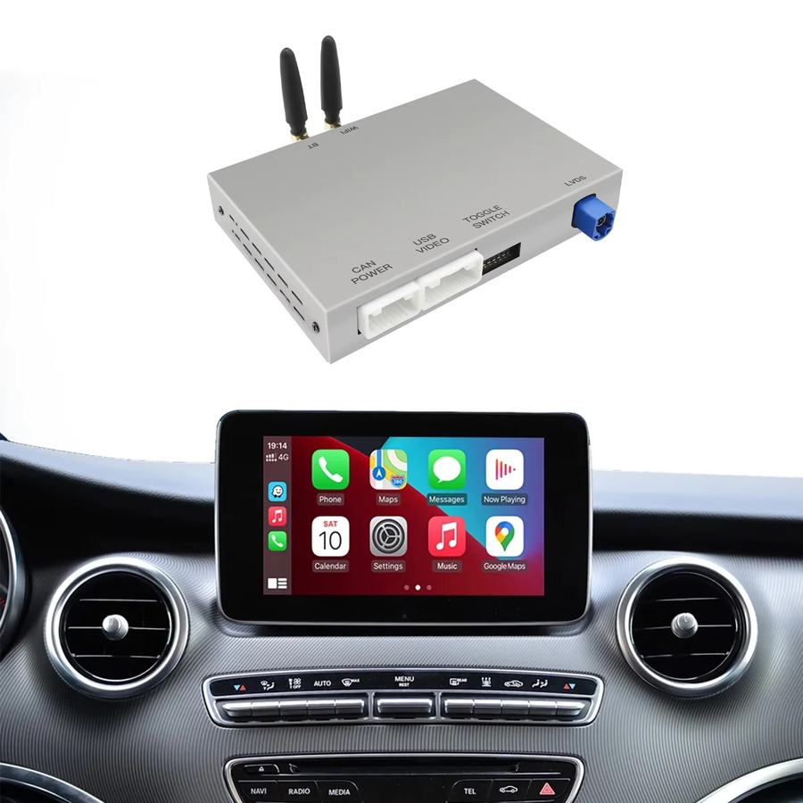 AUTOABC Drahtloses CarPlay und Android Auto Interface für Mercedes Benz V-Klasse W447 (2014–2018), Vito, Viano mit NTG5.0, inklusive Mirror Link und AirPlay - Bild 6